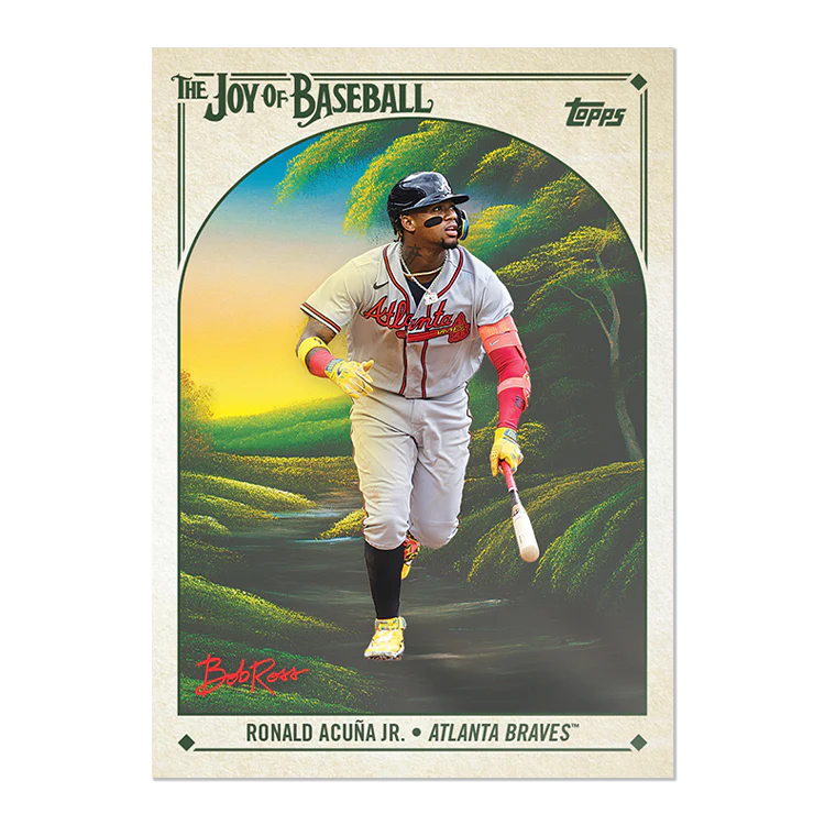 2023 Topps X Bob Ross "The Joy of Baseball" Collectors Box