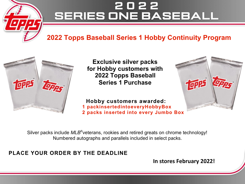 2022 Topps Series 1 Baseball Jumbo Box