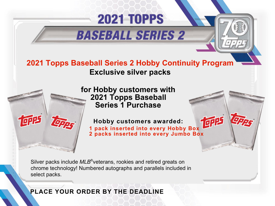 2021 Topps Series 2 Baseball Jumbo Box