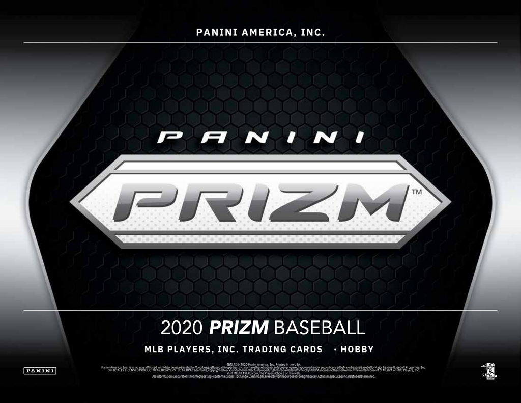 2020 Panini Prizm Baseball 1st Off The Line Hobby Box