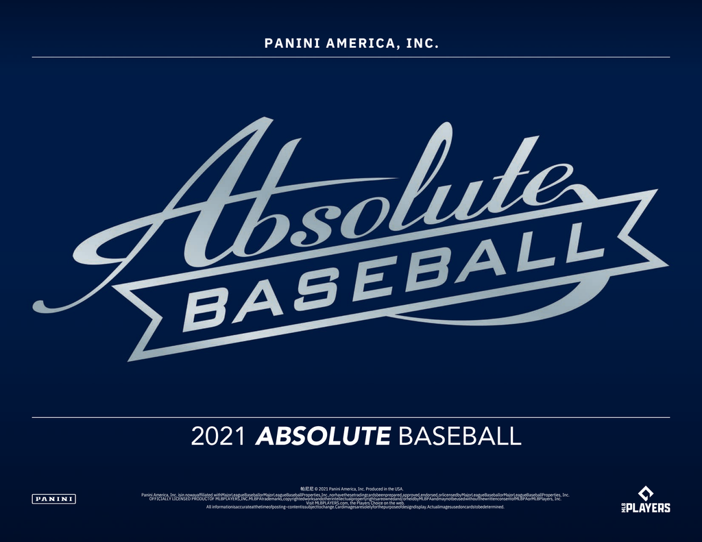 2021 Panini Absolute Baseball Hobby Box