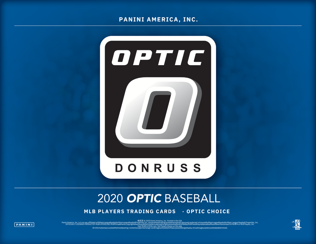 2020 Panini Donruss Optic Choice Baseball Box
