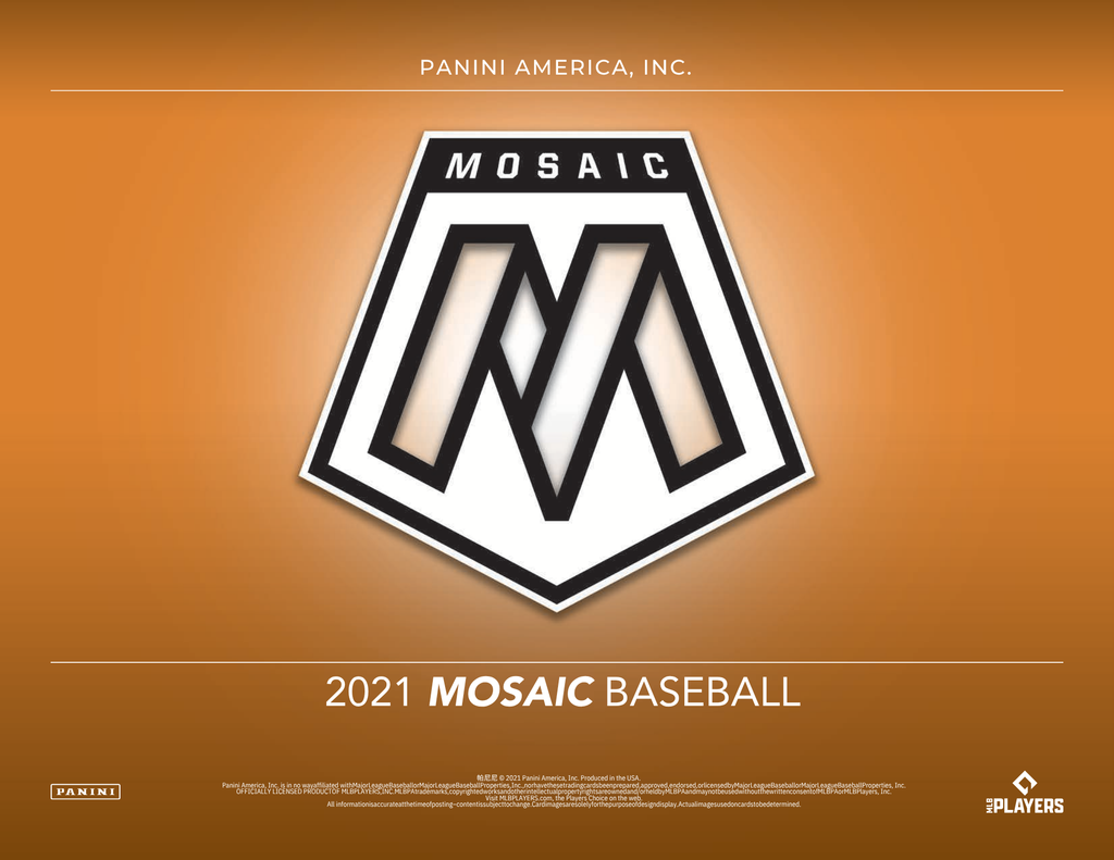 2021 Panini Mosaic Choice Baseball Box
