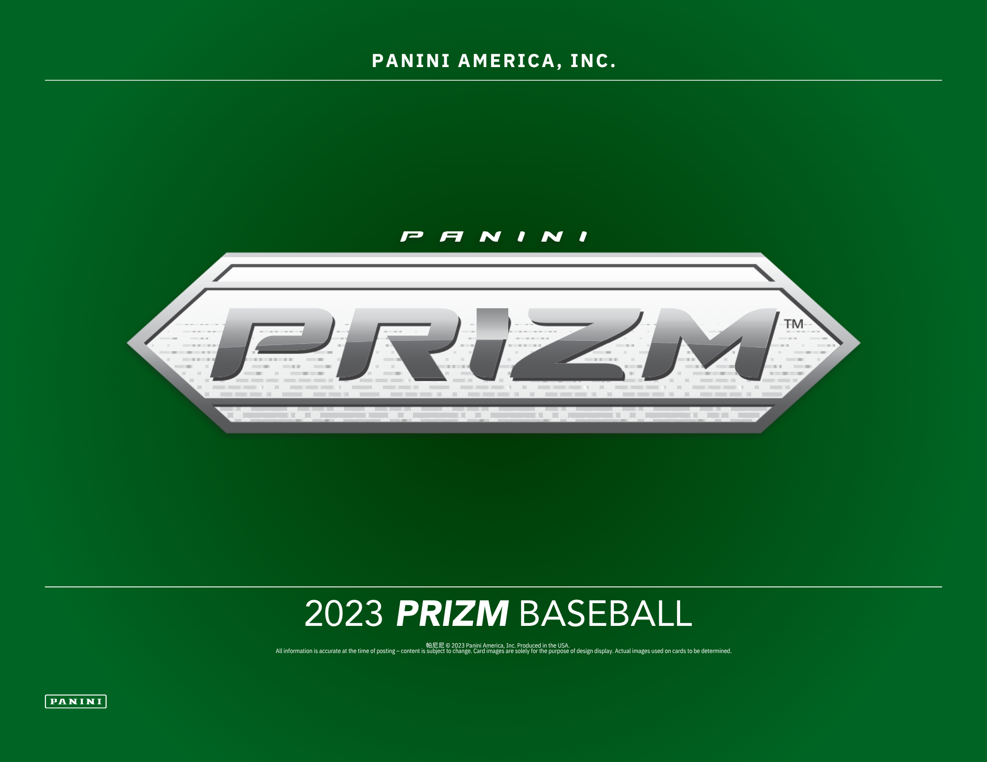 2023 Panini Prizm Baseball Hobby Box