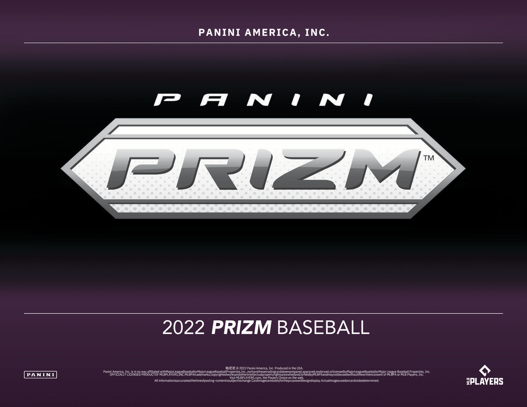 2022 Panini Prizm Baseball Hobby Box