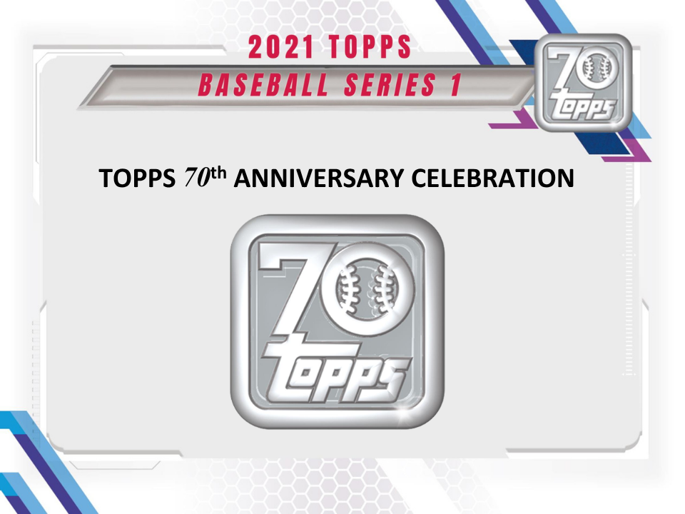 2021 Topps Series 1 Baseball Jumbo Box