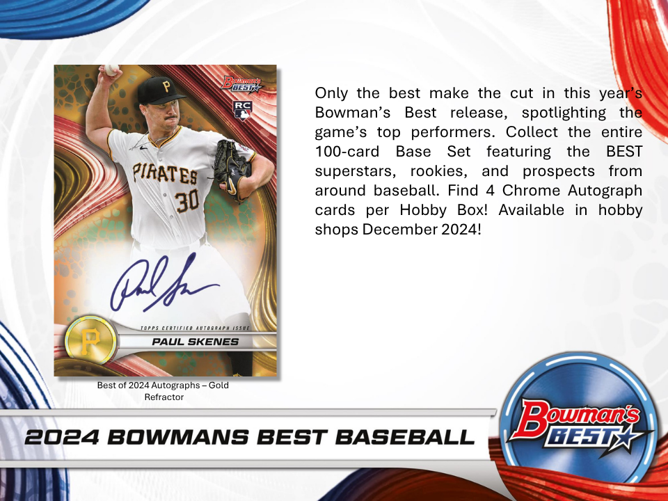 2024 Bowman's Best Baseball Hobby Box