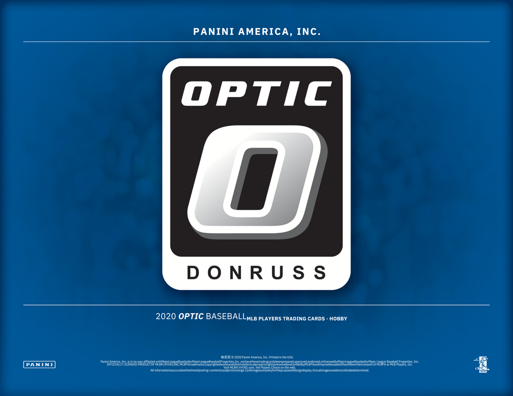 2020 Panini Donruss Optic Baseball Hobby Box