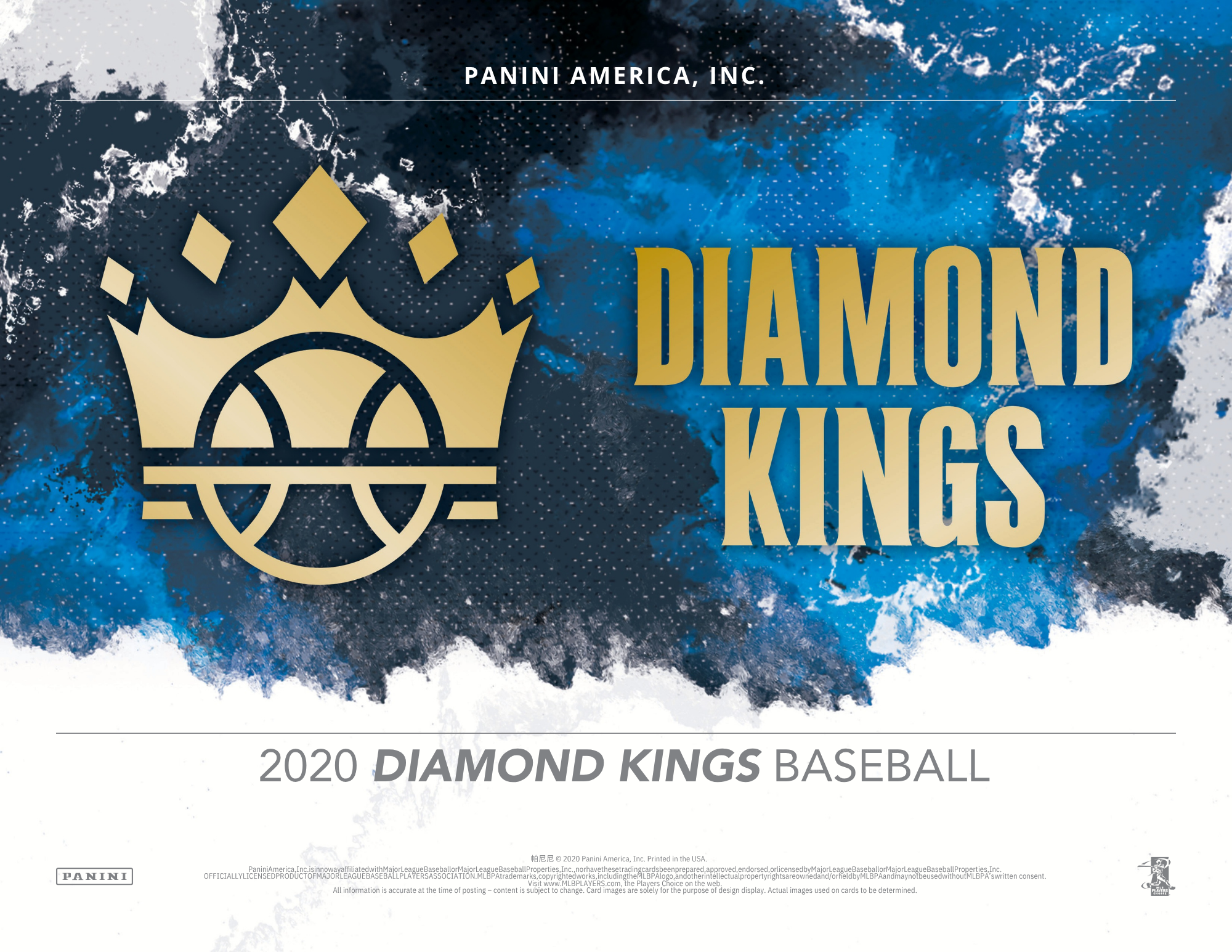2020 Panini Donruss Diamond Kings Baseball Hobby Box
