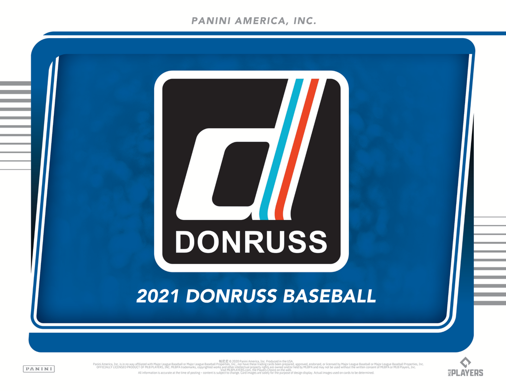 2021 Panini Donruss Baseball Hobby Box