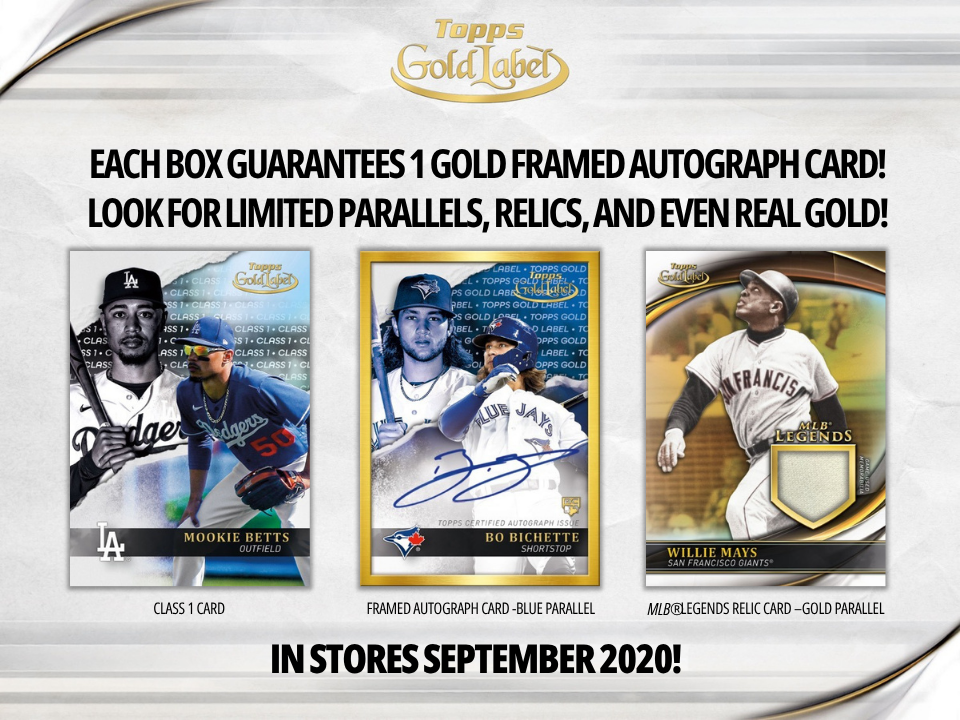 2020 Topps Gold Label Baseball Hobby Box