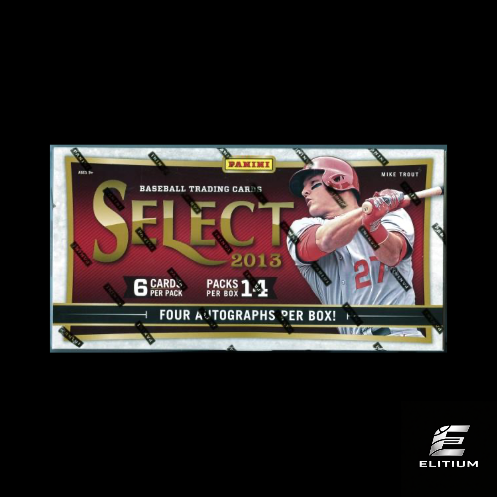 2013 Panini Select Baseball Hobby Box