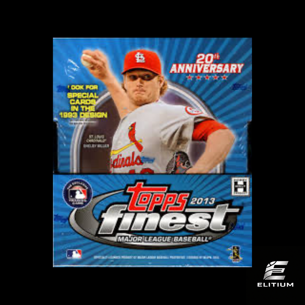 2013 Topps Finest Baseball Hobby Box