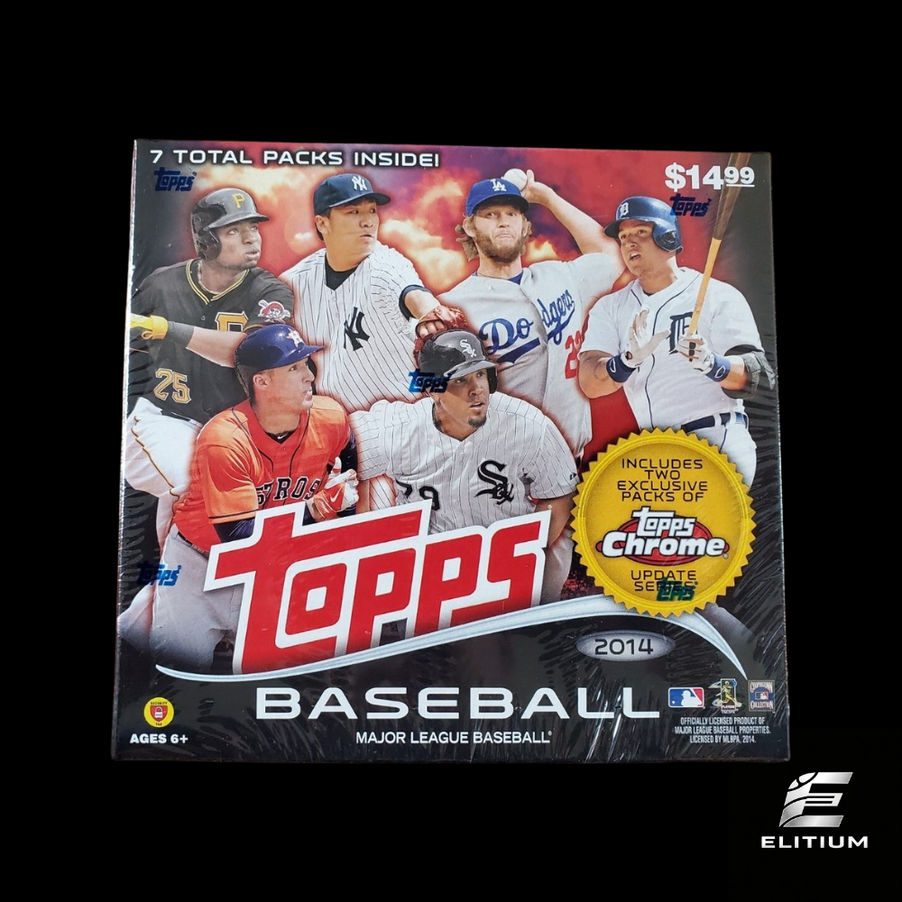 2014 Topps Chrome Update Baseball Mega 16 Box Case