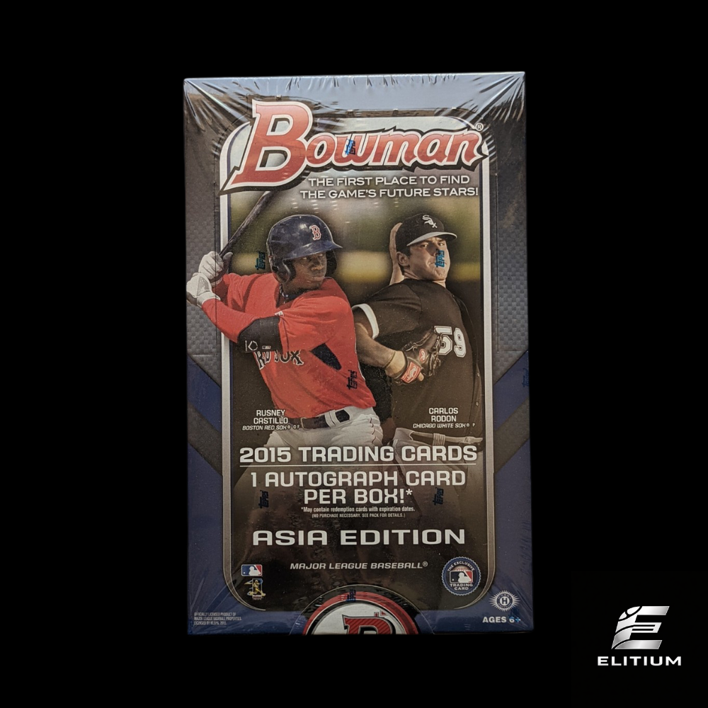 2015 Bowman Baseball Hobby Box - Asia Ed