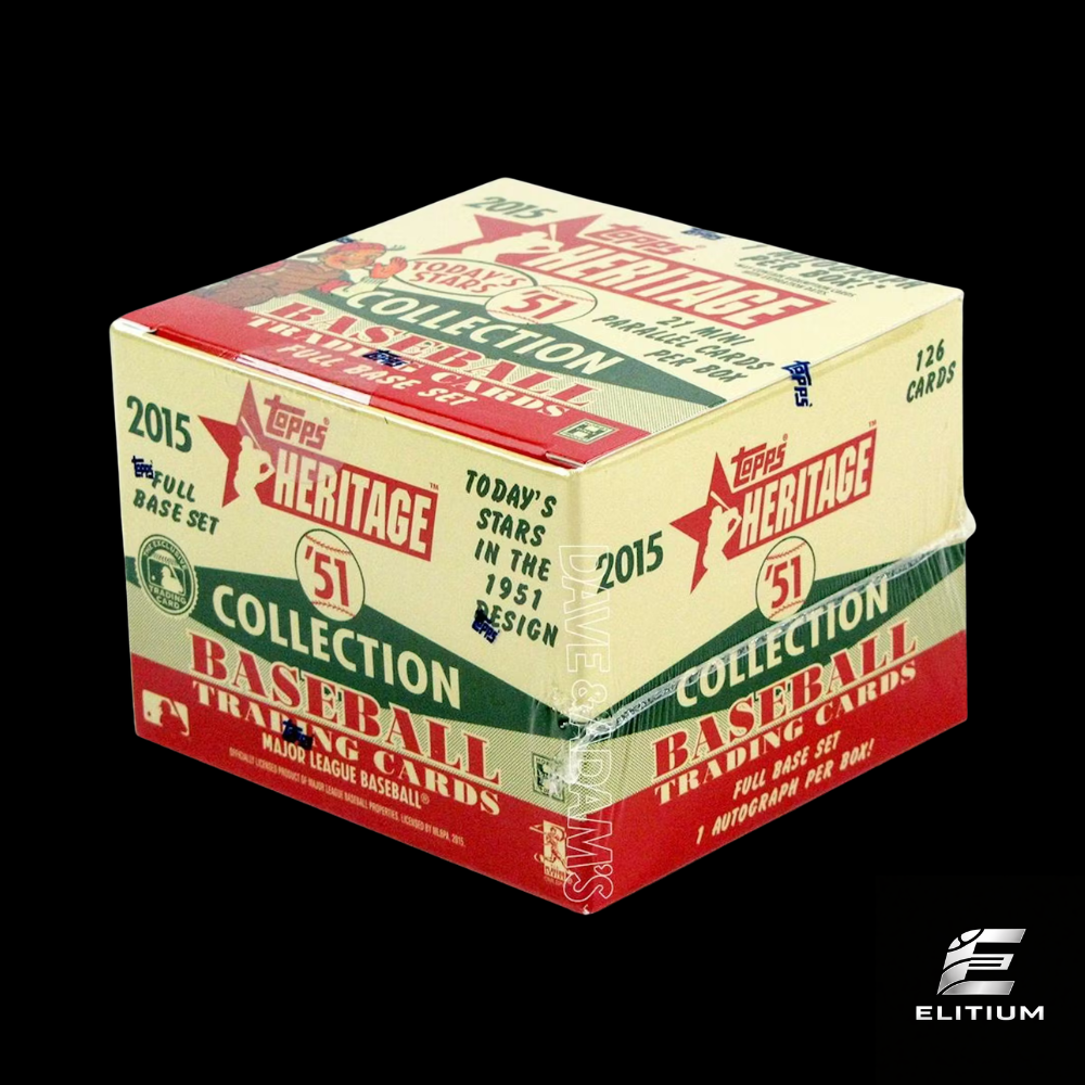 2015 Topps Heritage '51 Collection Baseball Hobby Box
