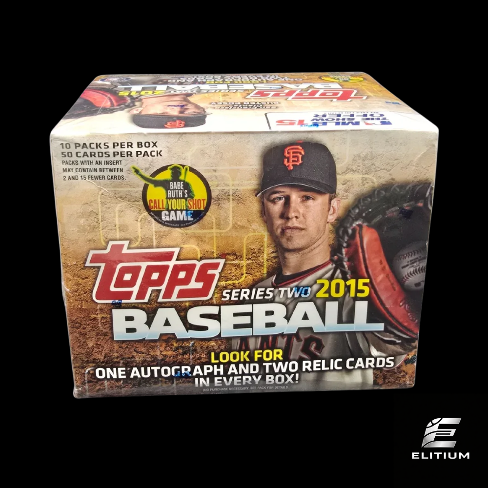 2015 Topps Series 2 Baseball Jumbo HTA Box