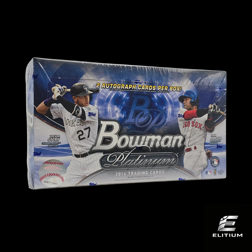 2016 Bowman Platinum Baseball Hobby Box