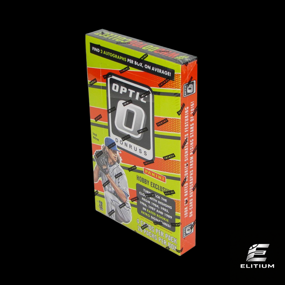 2016 Panini Donruss Optic Baseball Hobby Box