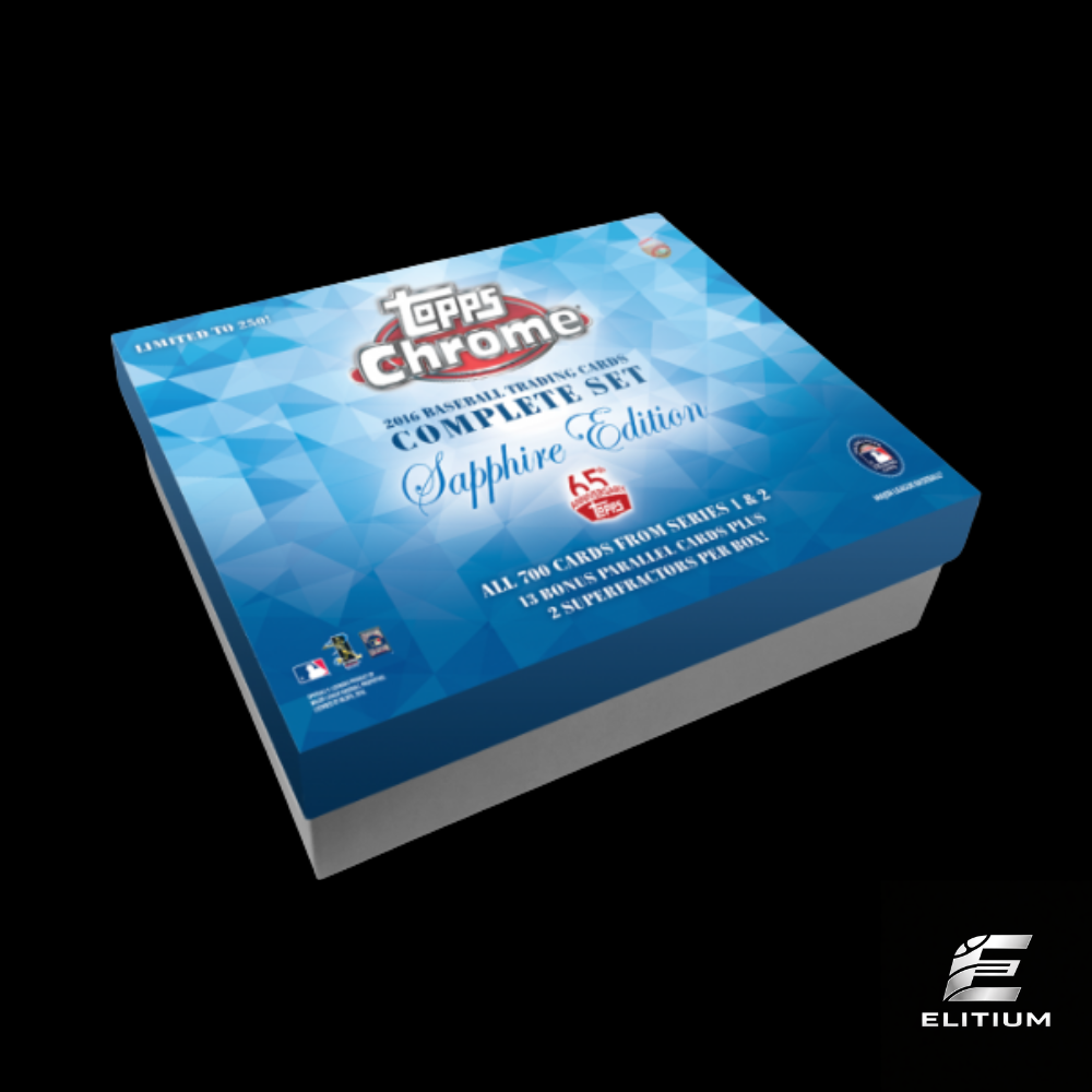 2016 Topps Chrome Baseball Sapphire Edition Complete Set