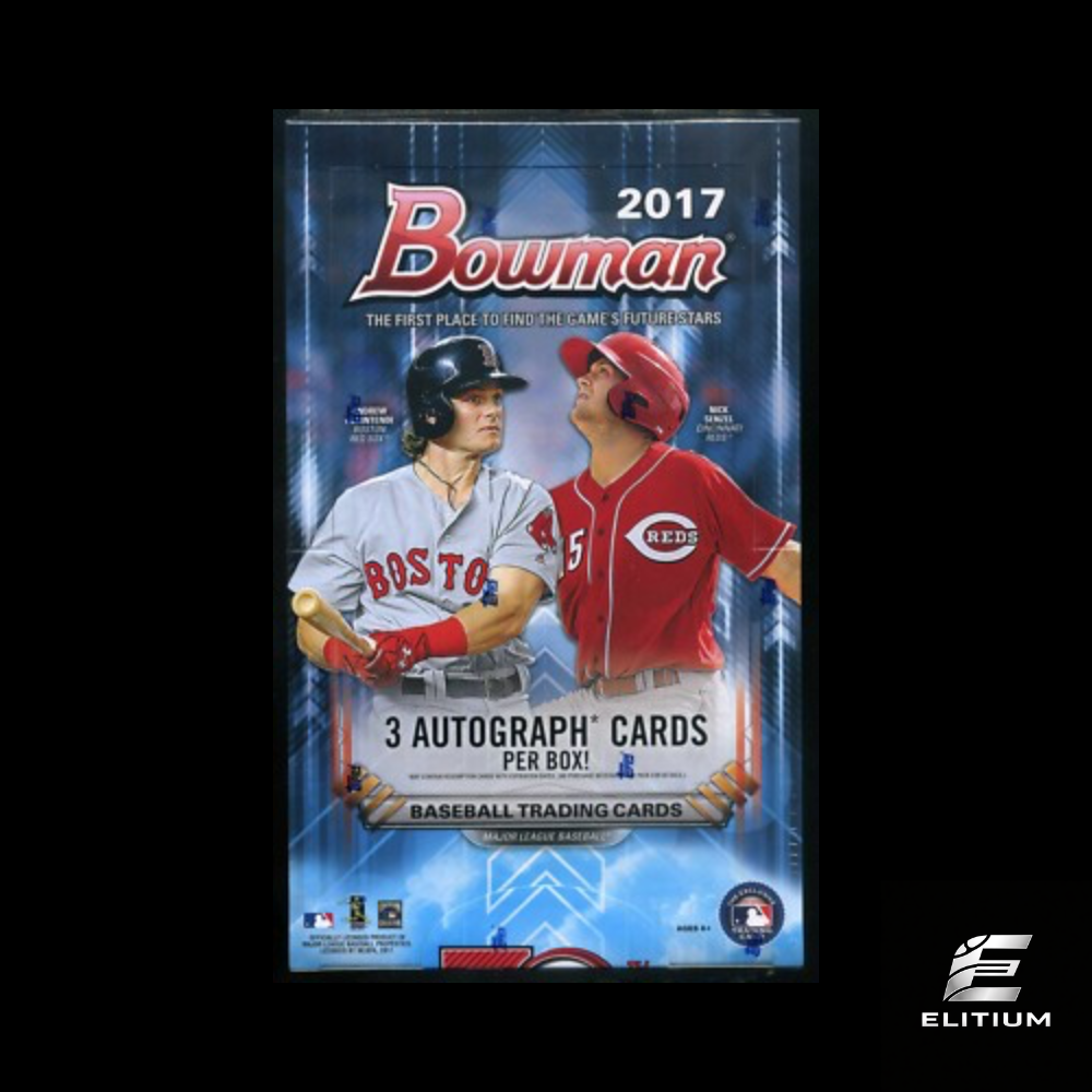 2017 Bowman Baseball Jumbo (HTA) 8 Box Case