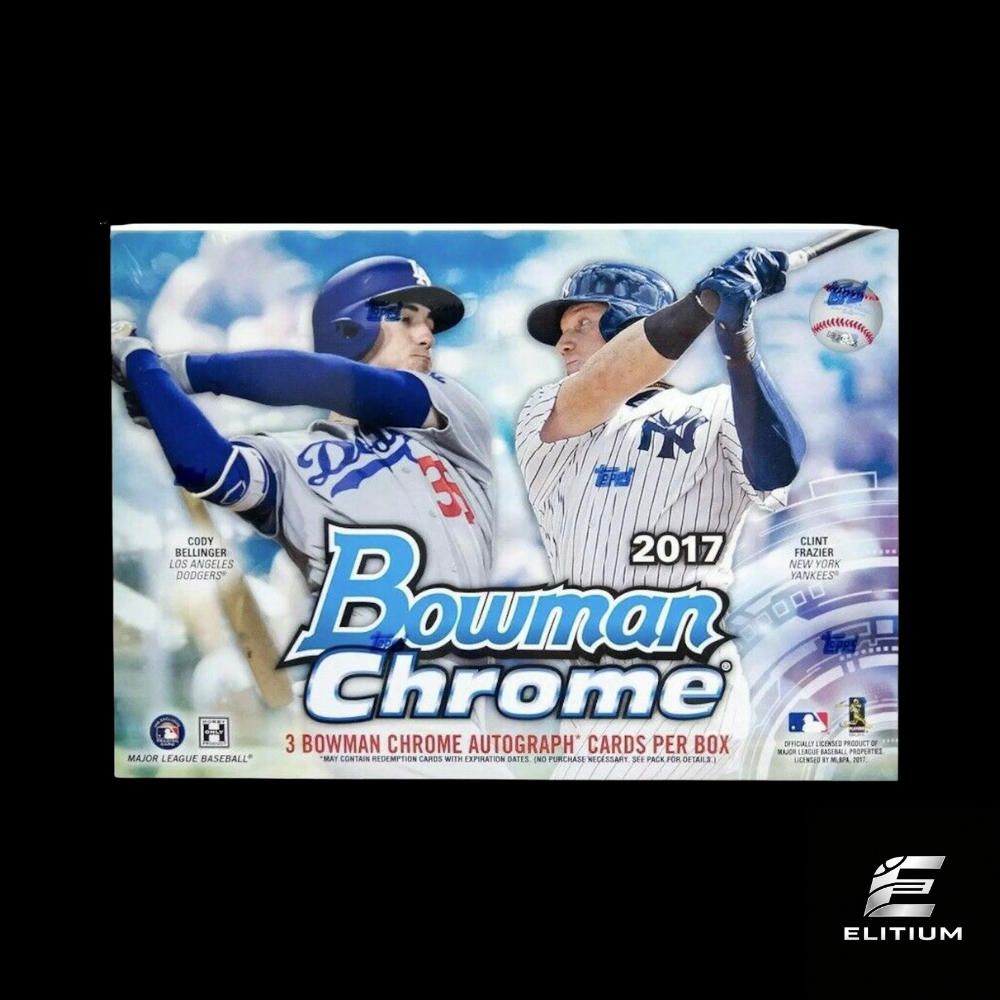 2017 Bowman Chrome Baseball HTA Choice 12 Box Case