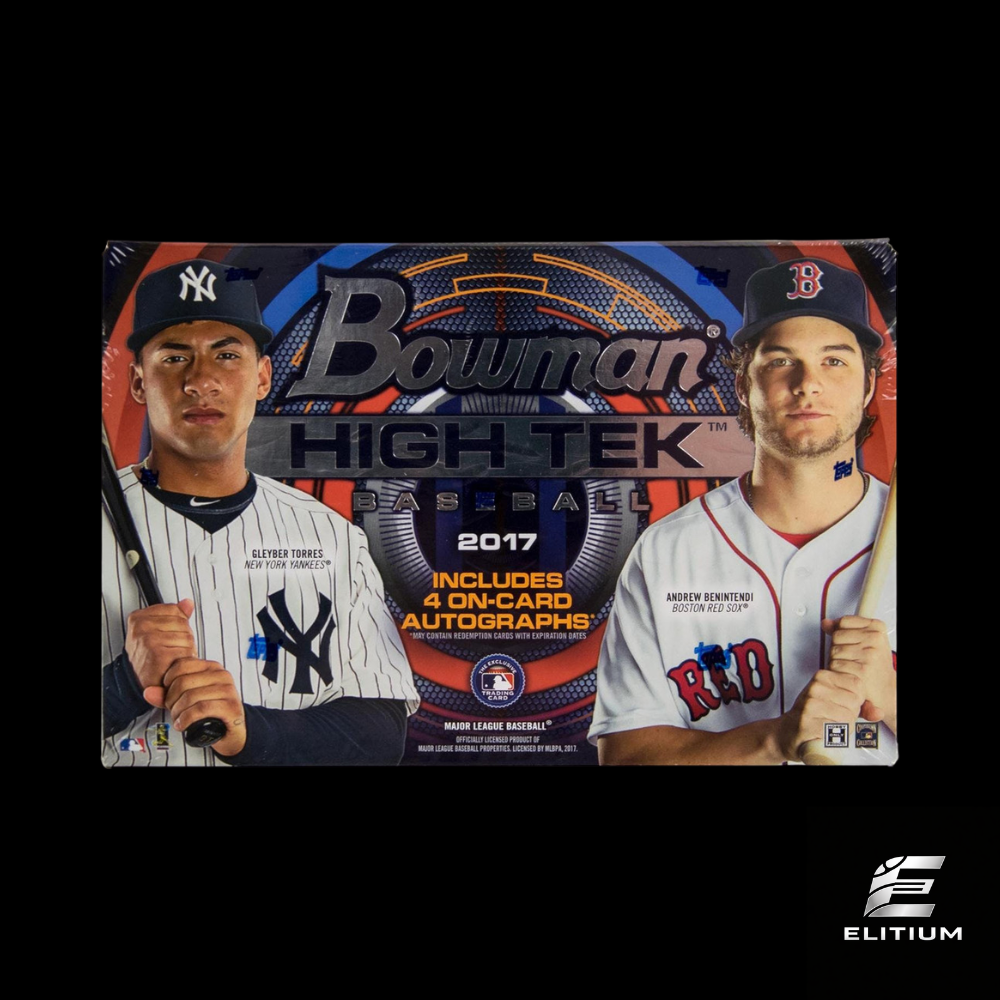 2017 Bowman High Tek Baseball Hobby 12 Box Case