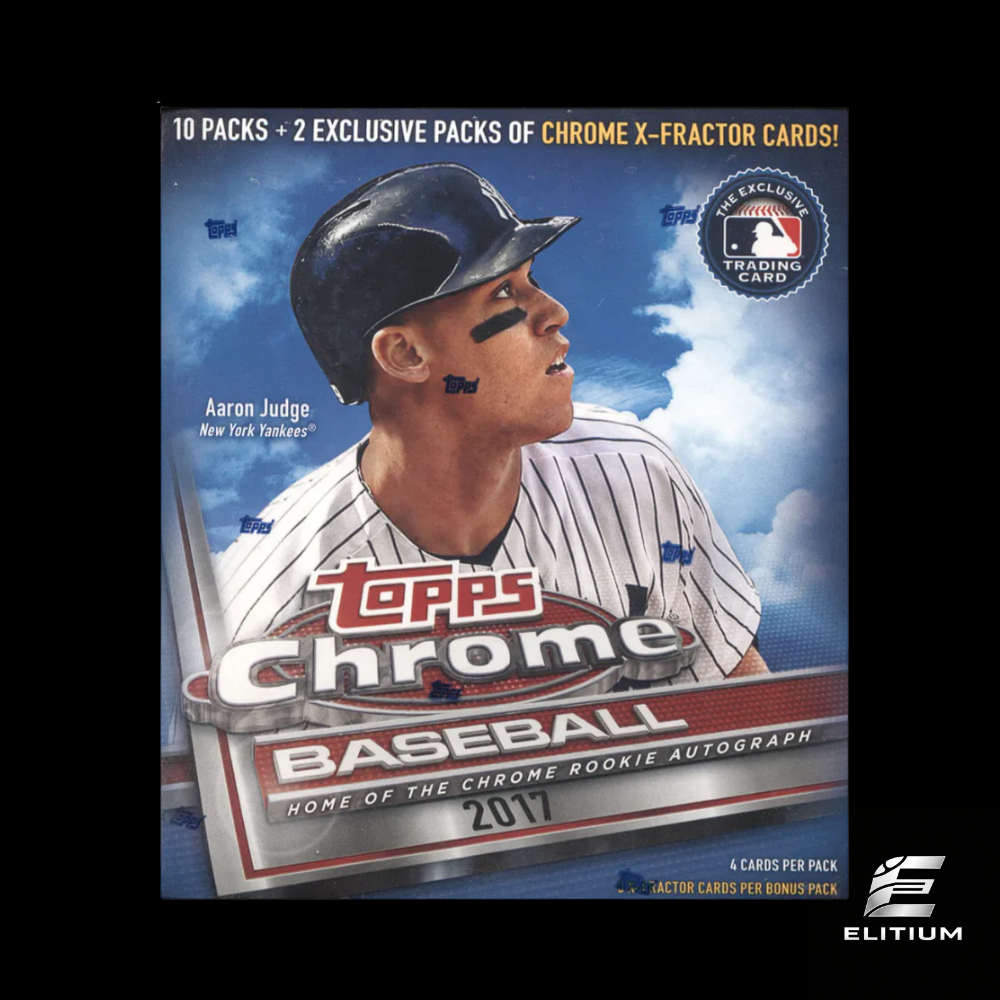 2017 Topps Chrome Baseball Mega 16 Box Case