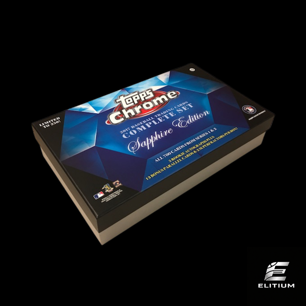2017 Topps Chrome Baseball Sapphire Edition Complete Set