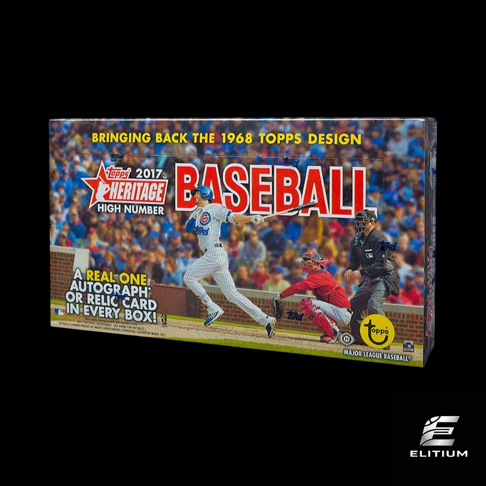 2017 Topps Heritage High Number Baseball Hobby 12 Box Case