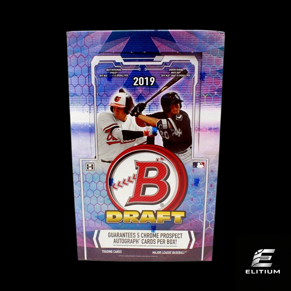 2019 Bowman Draft Baseball Super Jumbo Box