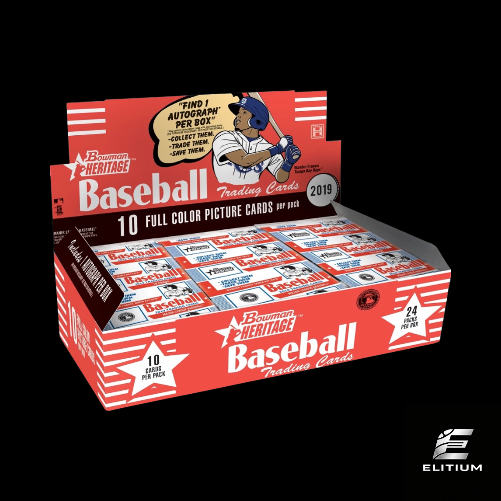 2019 Bowman Heritage Baseball Hobby Box