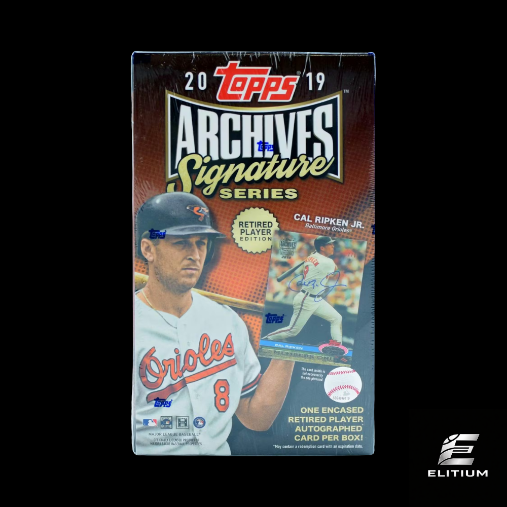 2019 Topps Archives Signature Series Retired Player Ed Baseball Box
