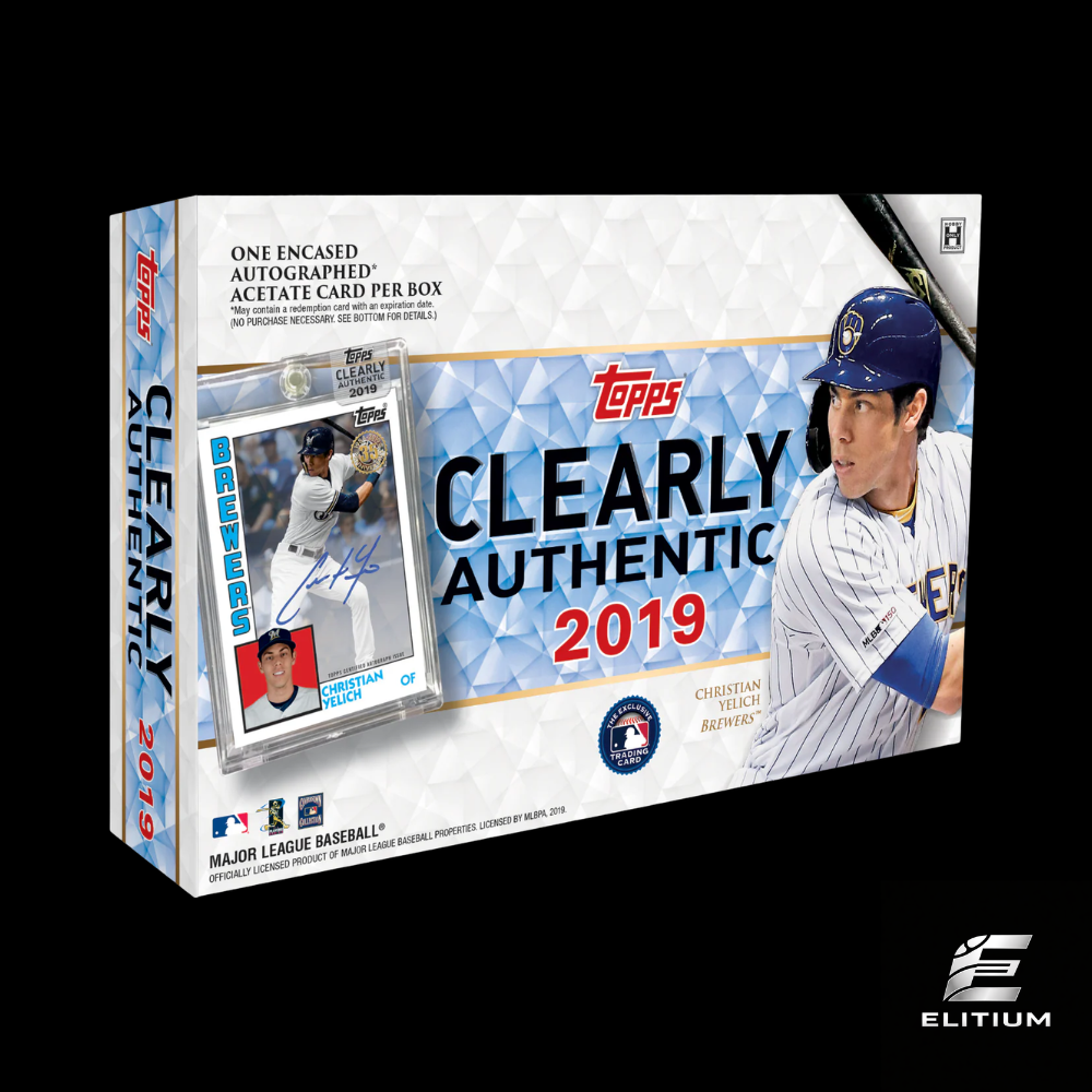 2019 Topps Clearly Authentic Baseball Box