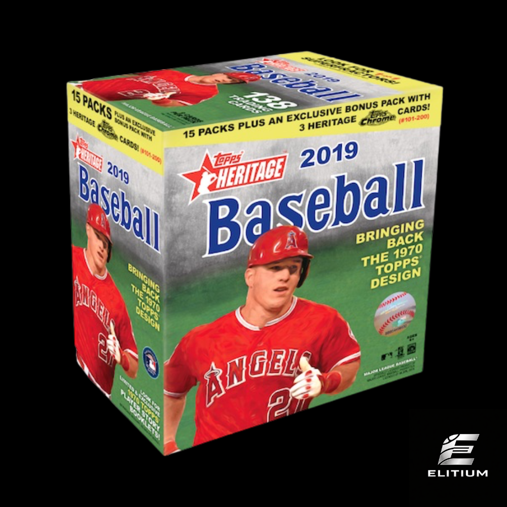 2019 Topps Heritage Baseball Mega Box