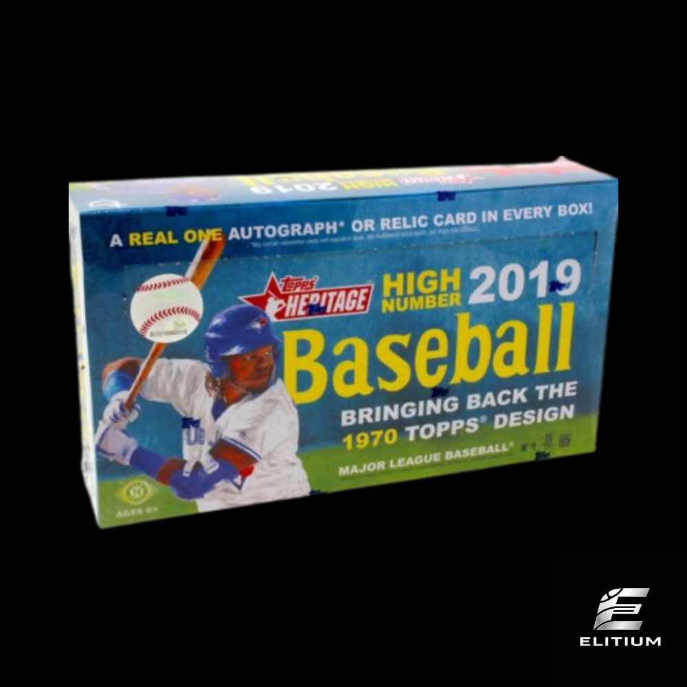 2019 Topps Heritage High Number Baseball Hobby Box