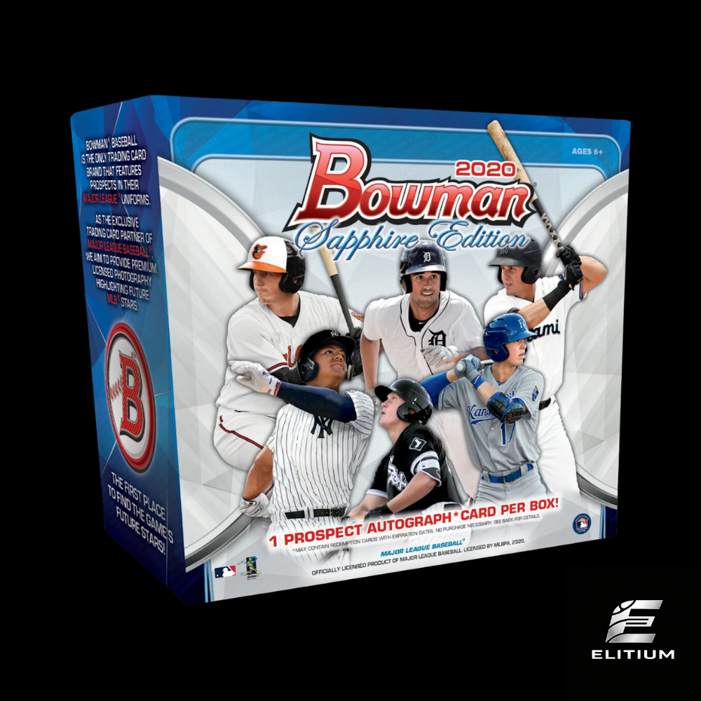 2020 Bowman Baseball Sapphire Edition Box