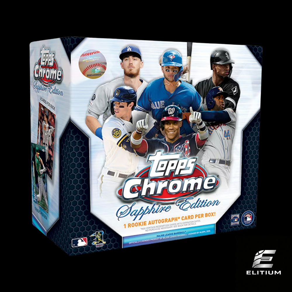 2020 Topps Chrome Baseball Sapphire Edition Box