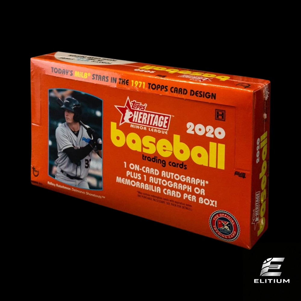 2020 Topps Heritage Minor League Baseball Hobby Box