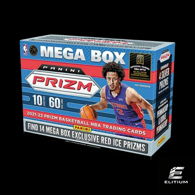 2021/22 Panini Prizm Basketball Mega Box (Red Ice Prizms!)