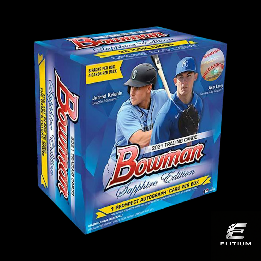 2021 Bowman Baseball Sapphire Edition Box