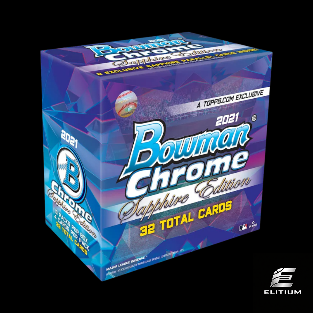 2021 Bowman Chrome Baseball Sapphire Edition Box