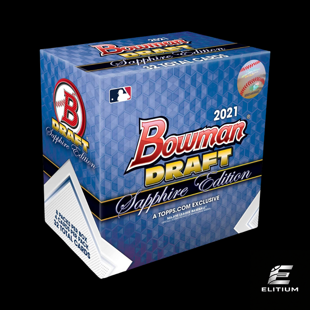 2021 Bowman Draft Baseball Sapphire Edition Box