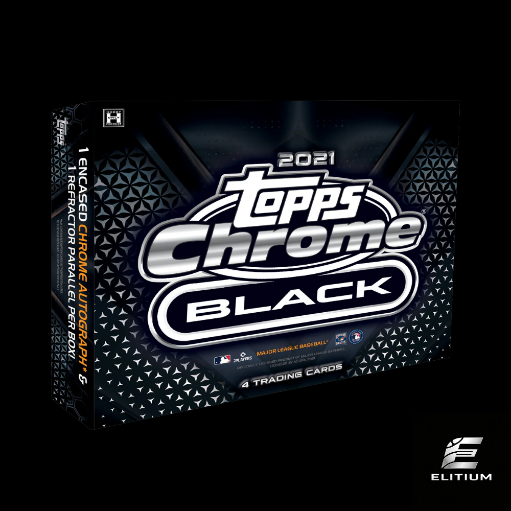 2021 Topps Chrome Black Baseball Hobby Box