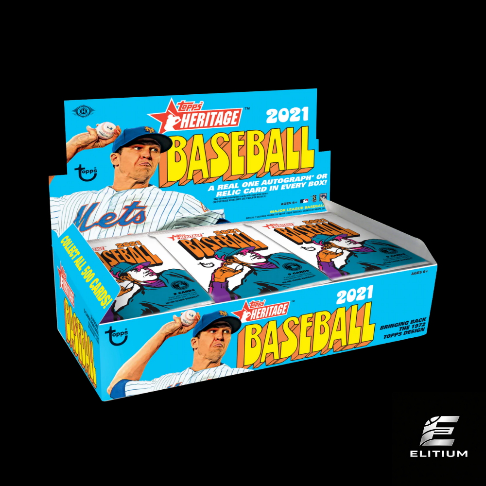 2021 Topps Heritage Baseball Hobby Box