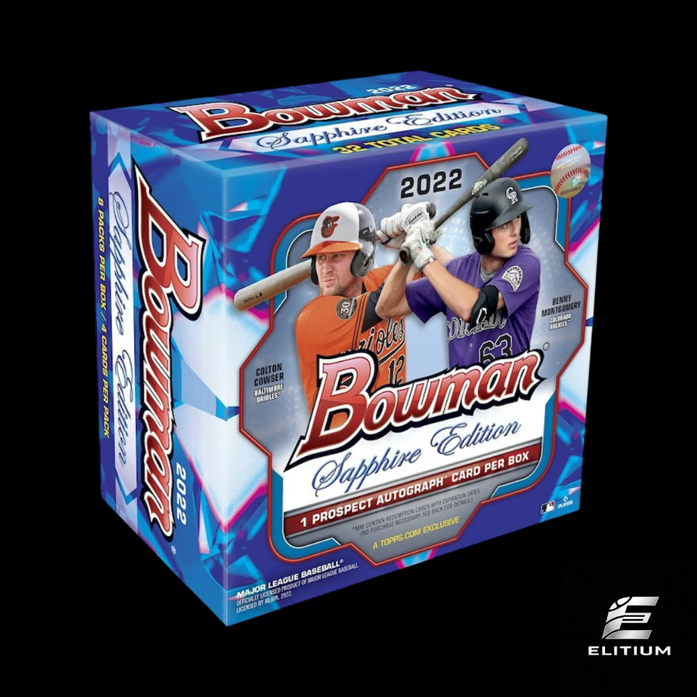 2022 Bowman Baseball Sapphire Edition Box
