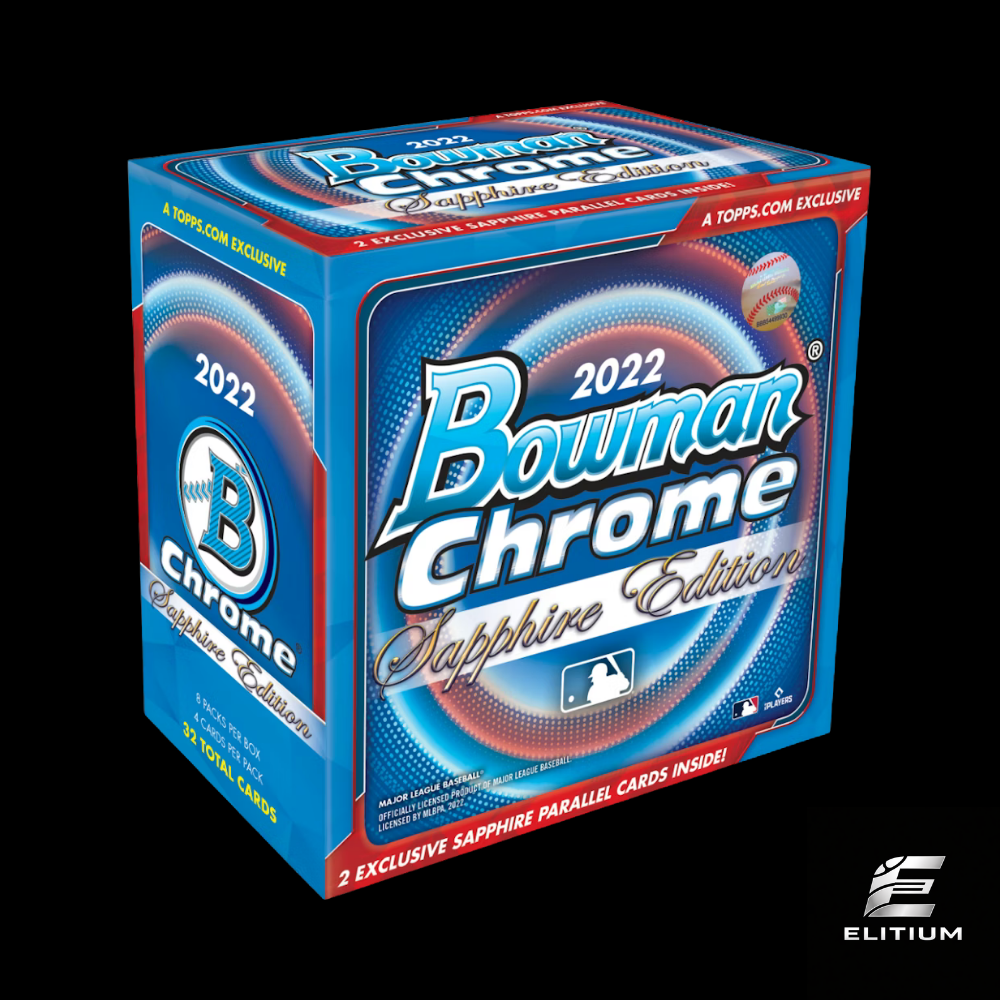 2022 Bowman Chrome Baseball Sapphire Edition Box