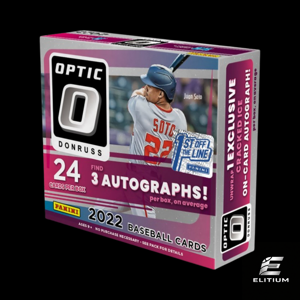 2022 Panini Donruss Optic Baseball 1st Off The Line Box