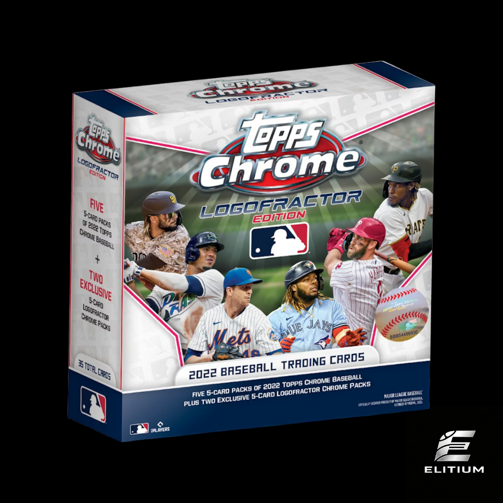 2022 Topps Chrome Baseball Logofractor Edition Box