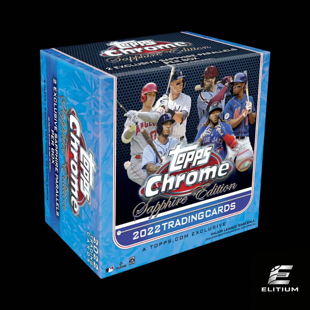 2022 Topps Chrome Baseball Sapphire Edition Box